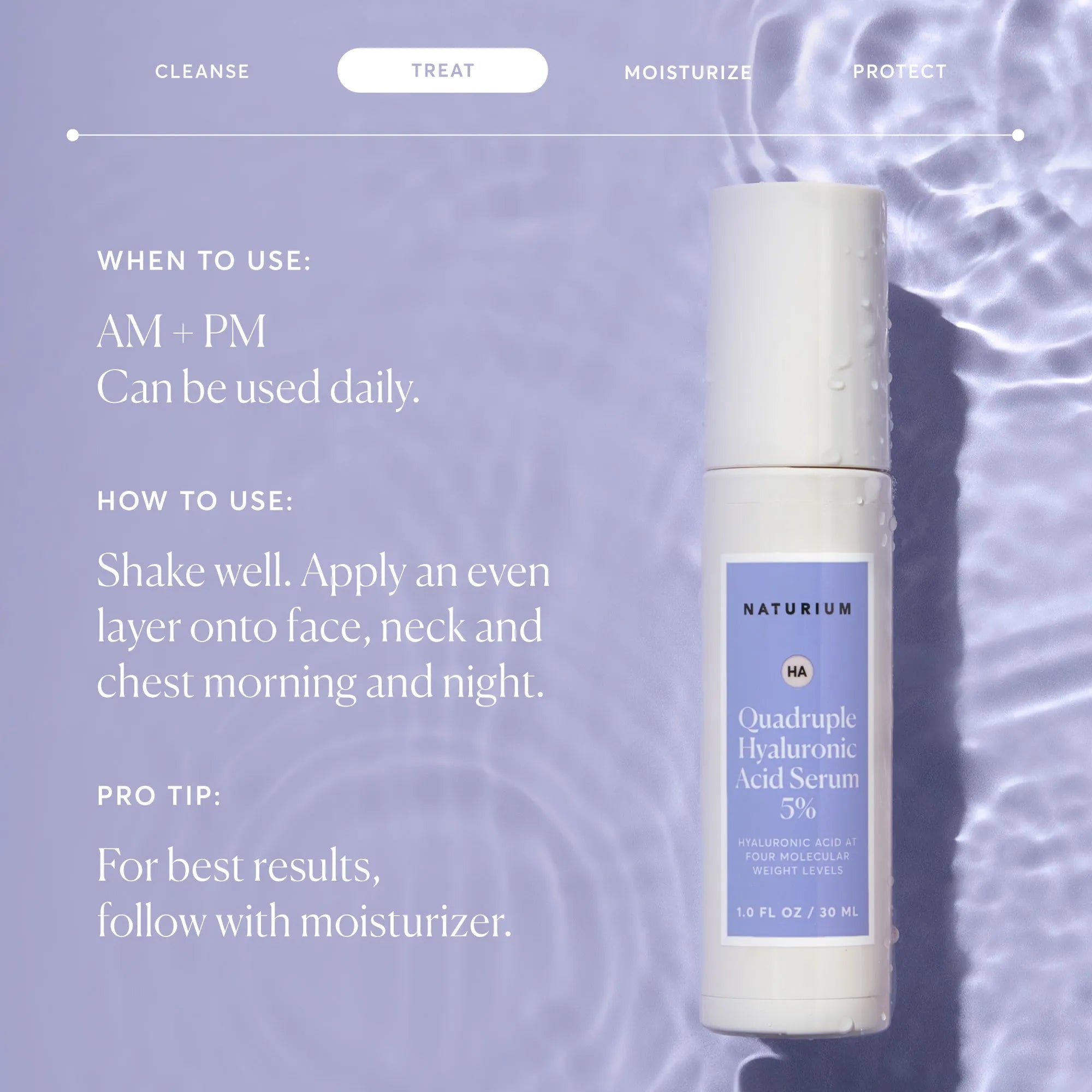 Quadruple Hyaluronic Acid Serum 5% - Jumbo