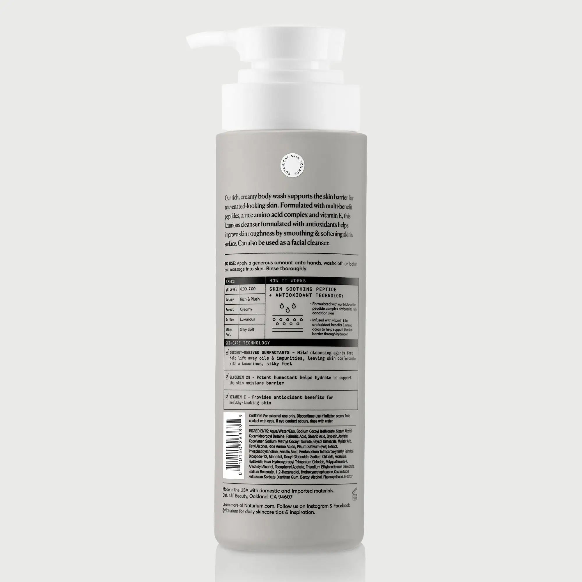 The Multi-Peptide Advanced Body Wash